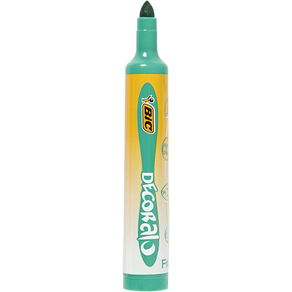 BIC Decoralo Jumbo Markers, line 4 mm, assorted colours, 30 pc/ 1 tub [HOB-37595]