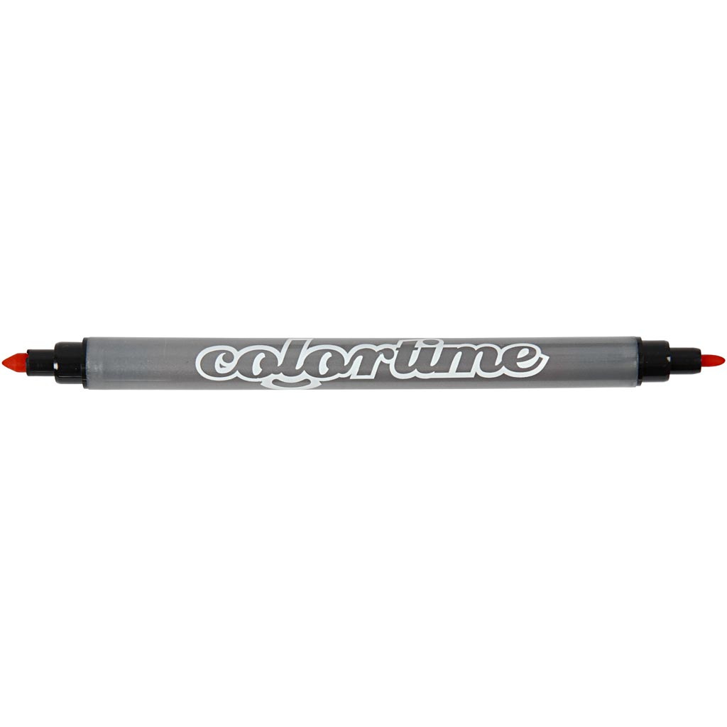 Colortime Double Marker, line 2,3+3,6 mm, standard colours, 20 pc/ 1 pack [HOB-37983]