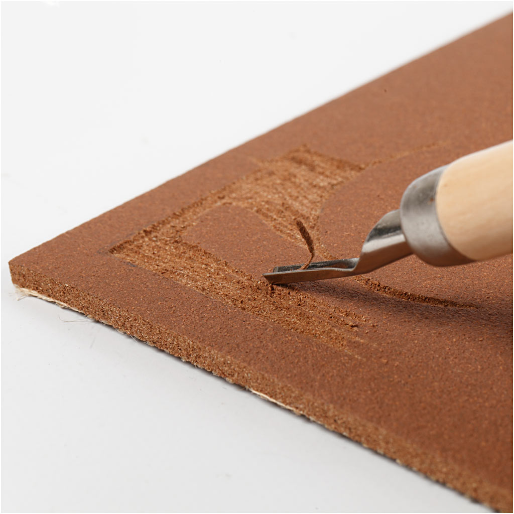 Linoleum Cutting Set, 5 asstd./ 1 set [HOB-38230]