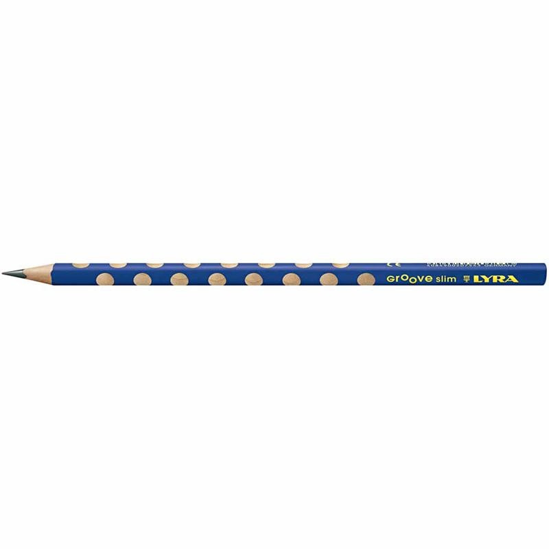 Groove Graphite Pencils, dia. 7,2 mm, HB, lead 3,3 mm, 12 pc/ 1 pack [HOB-38510]
