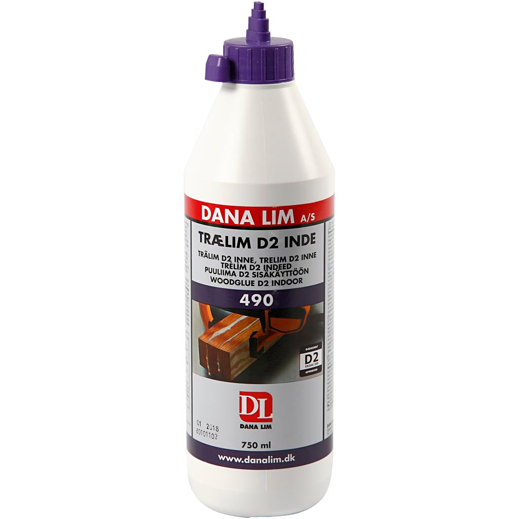 Wood Glue D2, 750 ml/ 1 bottle