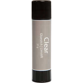 Clear Glue Stick, Round, 21 g, 1 pc [HOB-39042]