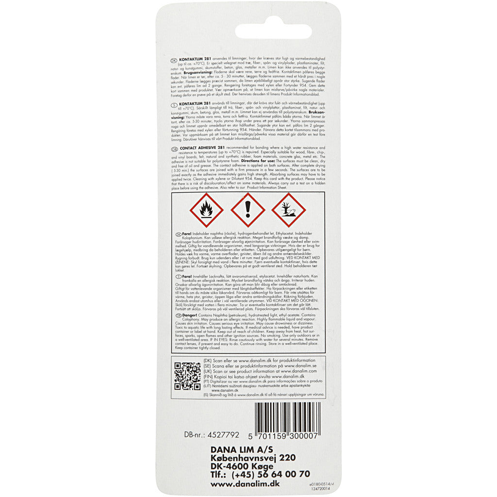 Contact Adhesive, 40 ml/ 1 pc [HOB-39052]