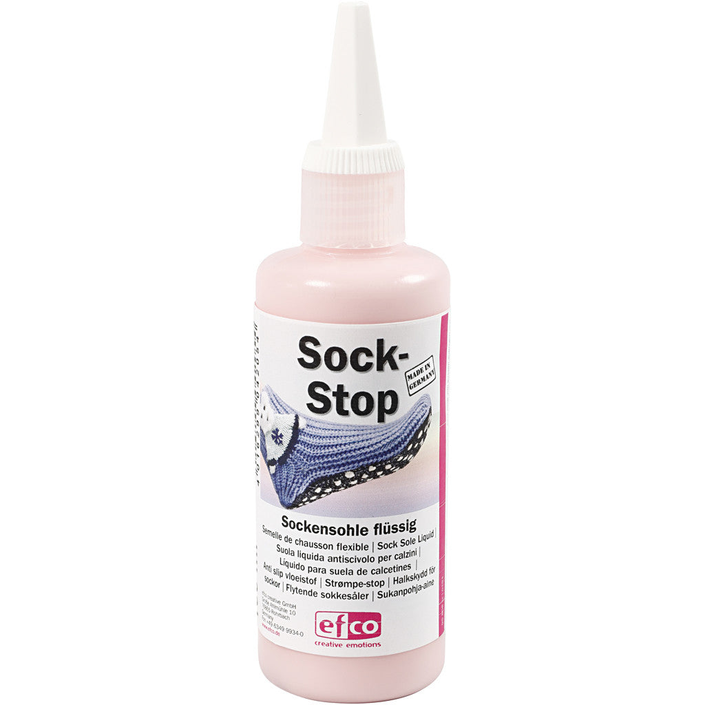 Sock-Stop Slip Prevention, light red, 100 ml/ 1 bottle [HOB-39149]