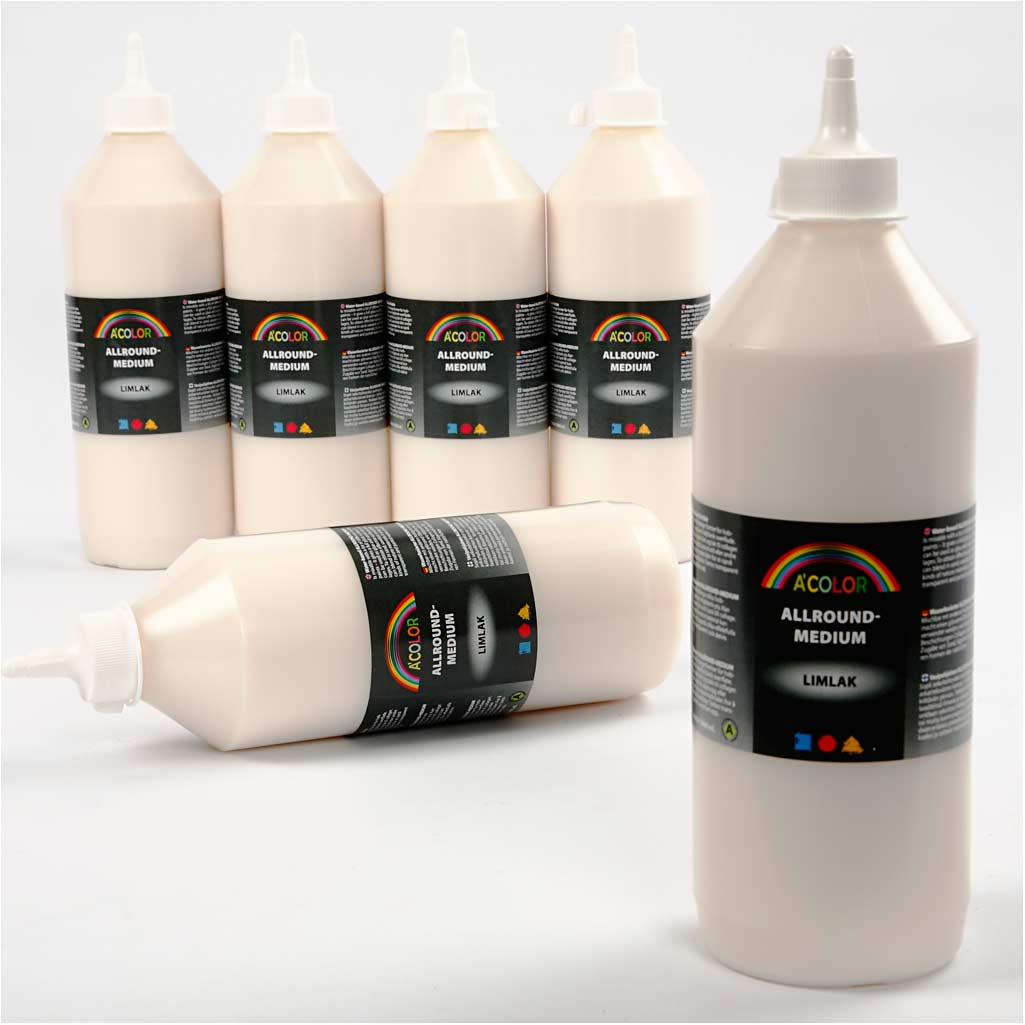 All-round medium adhesive lacquer, 1000 ml/ 1 bottle [HOB-39212]
