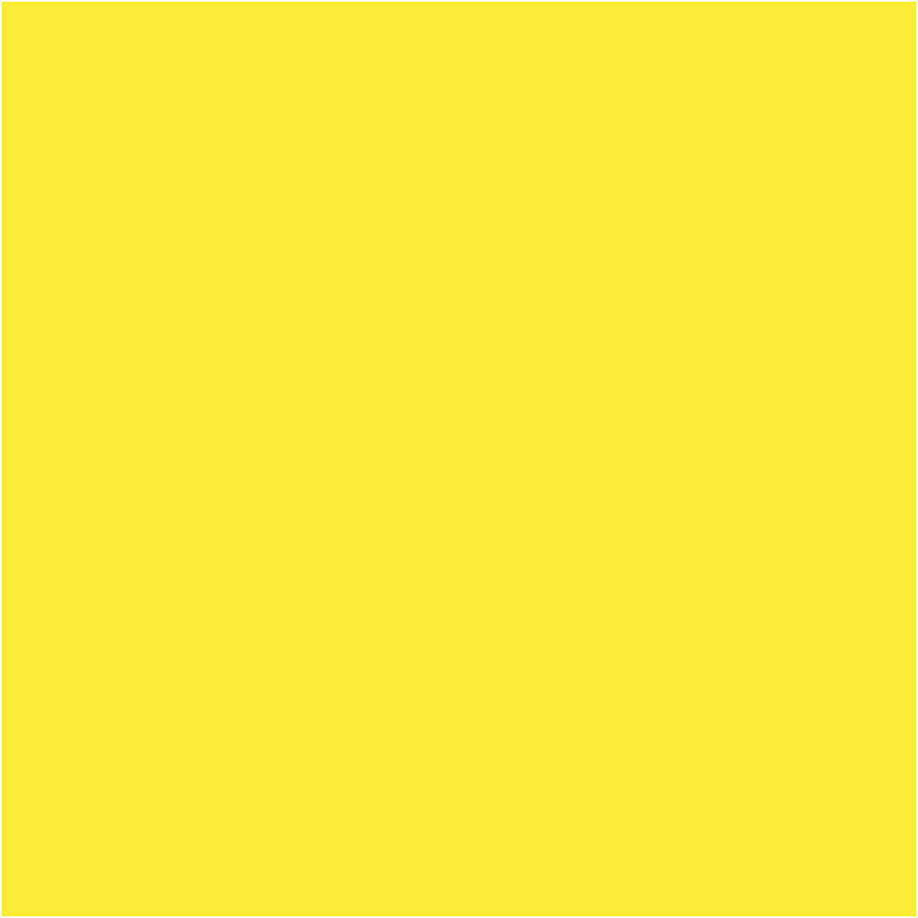 Plus Color Craft Paint, primary yellow, 250 ml/ 1 bottle [HOB-39475]
