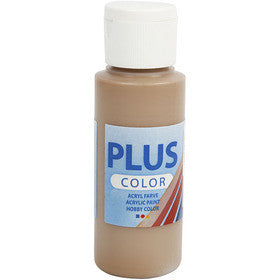 Plus Color Craft Paint, light brown, 60 ml/ 1 bottle [HOB-39603]