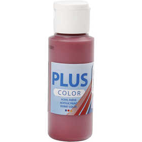 Plus Color Craft Paint, antique red, 60 ml/ 1 bottle [HOB-39660]