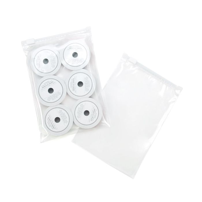 Grip Seal Bags with sliding Zipper 12.7x17.8cm 75 micron (100 pieces) [3SZ57]