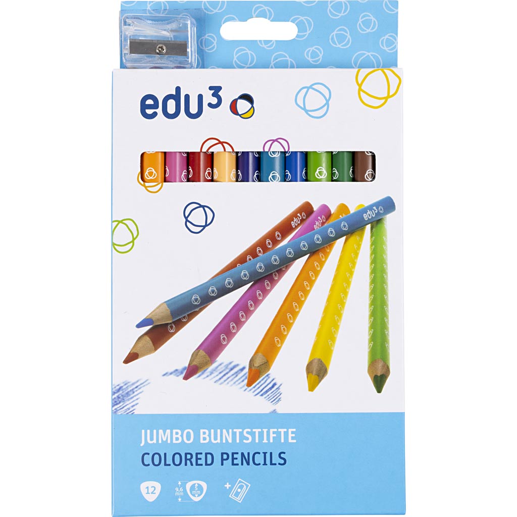 thickness 10 mm, lead 5 mm, assorted colours, 12 pc/ 1 pack [HOB-409814]