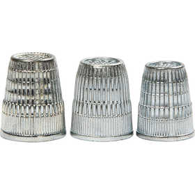 Thimbles, dia. 15+16+17 mm, 3 pc/ 1 pack [HOB-41068]