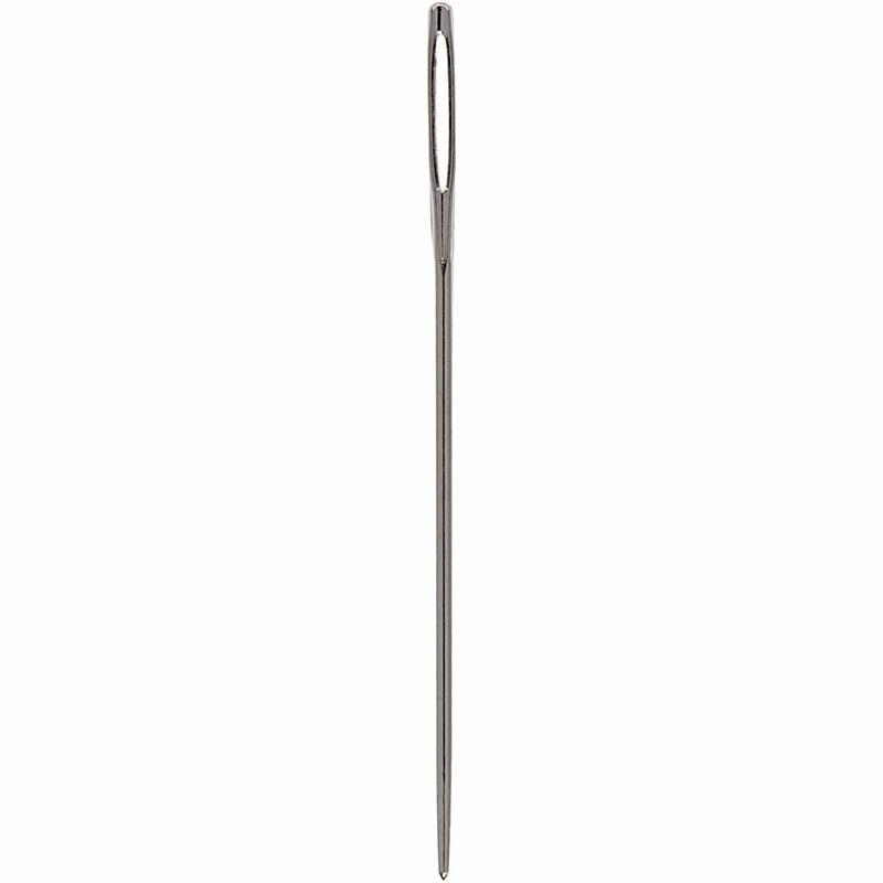 Cross Stitch Needles, Length of eye: 8mm , no. 20, L: 42 mm, with blunt tip, 25 pc/ 1 pack [HOB-41118]