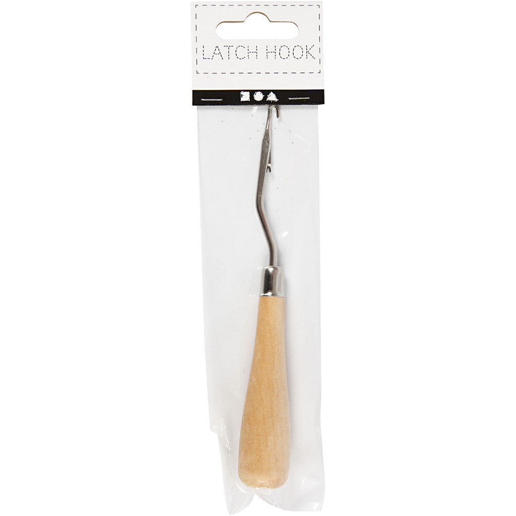 Latch Hook with Handle, L: 15,5 cm, 1 pc [HOB-41126]