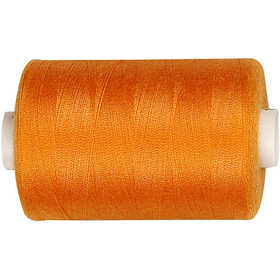 Sewing Thread, orange, 1000 m/ 1 roll [HOB-41201]