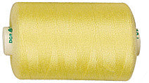 Sewing Thread, yellow, 1000 m/ 1 roll [HOB-41202]
