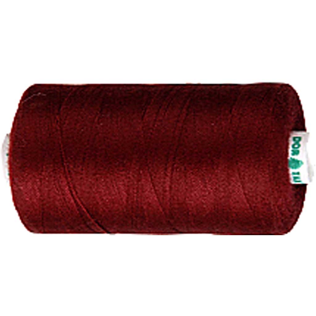 Sewing Thread, claret, 1000 m/ 1 roll [HOB-41220]