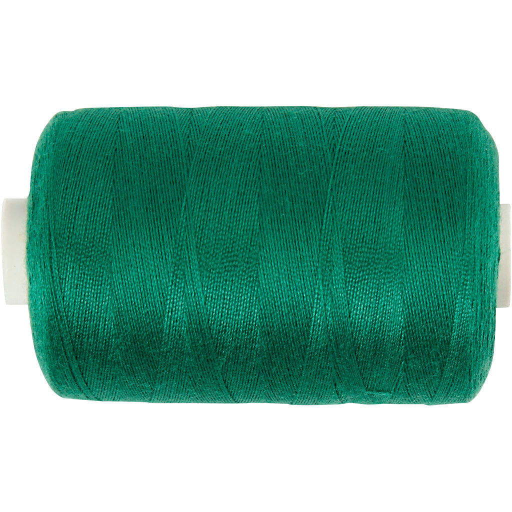 Sewing Thread, green, 1000 m/ 1 roll