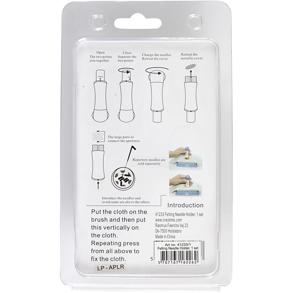Felting Needle Holder, 1 set [HOB-41233]