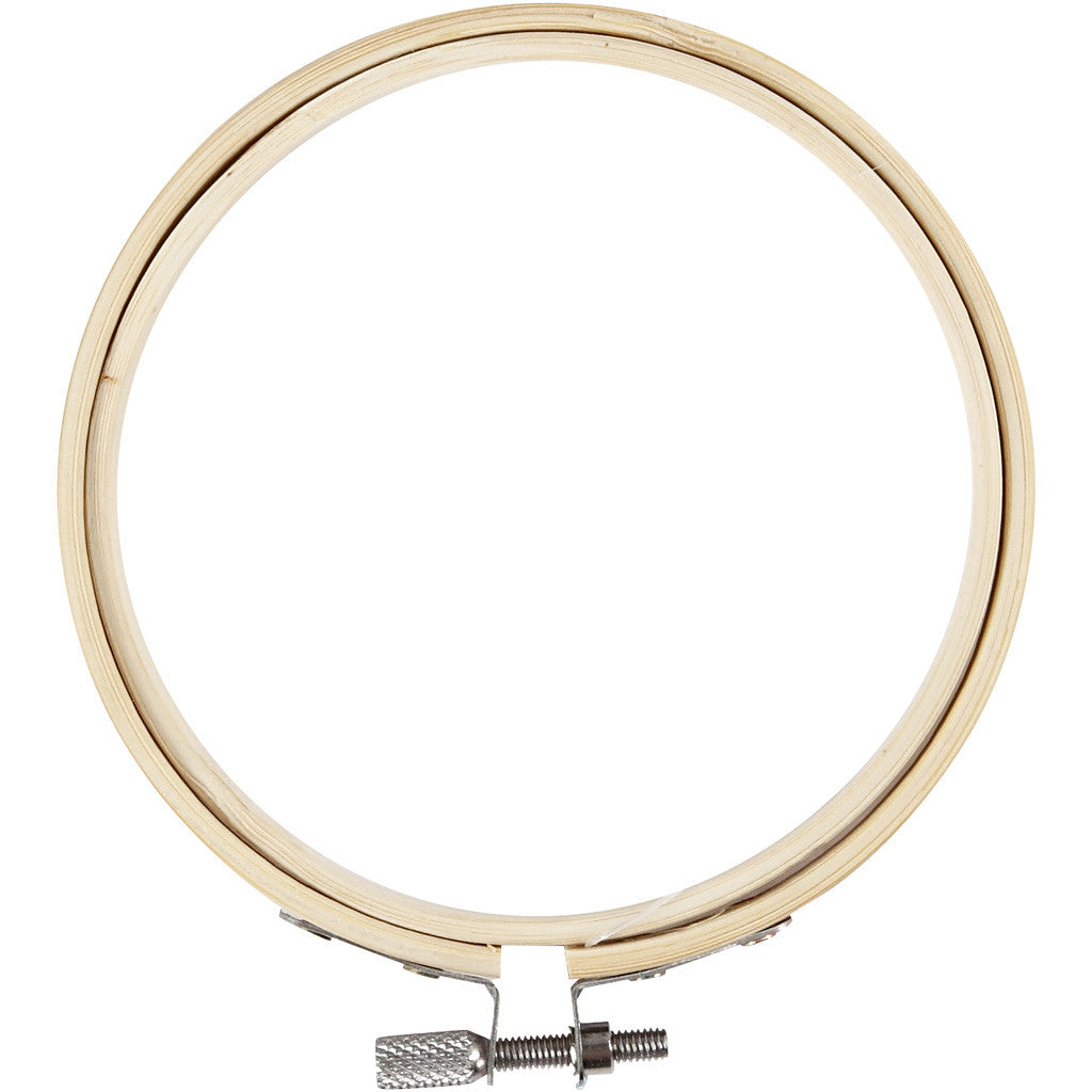 Embroidery Frame, dia. 10 cm, 1 pc [HOB-41248]