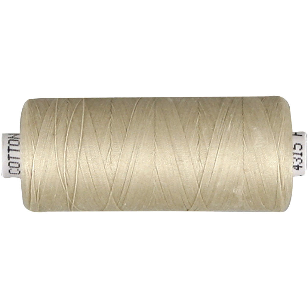 Sewing Thread, beige, 1000 m/ 1 roll [HOB-41298]