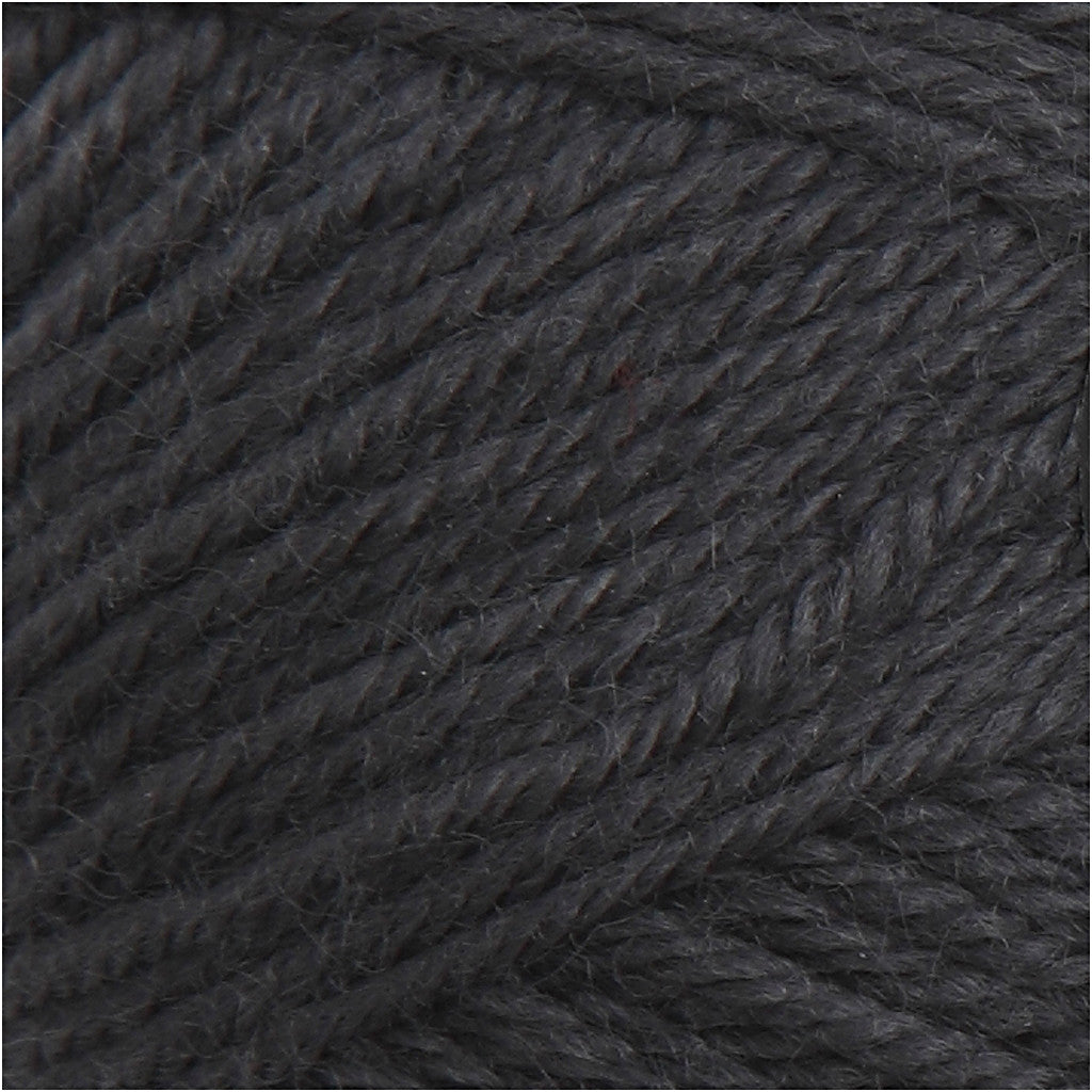 Baby Yarn, L: 172 M, dark grey, 50 g/ 1 ball [HOB-41331]