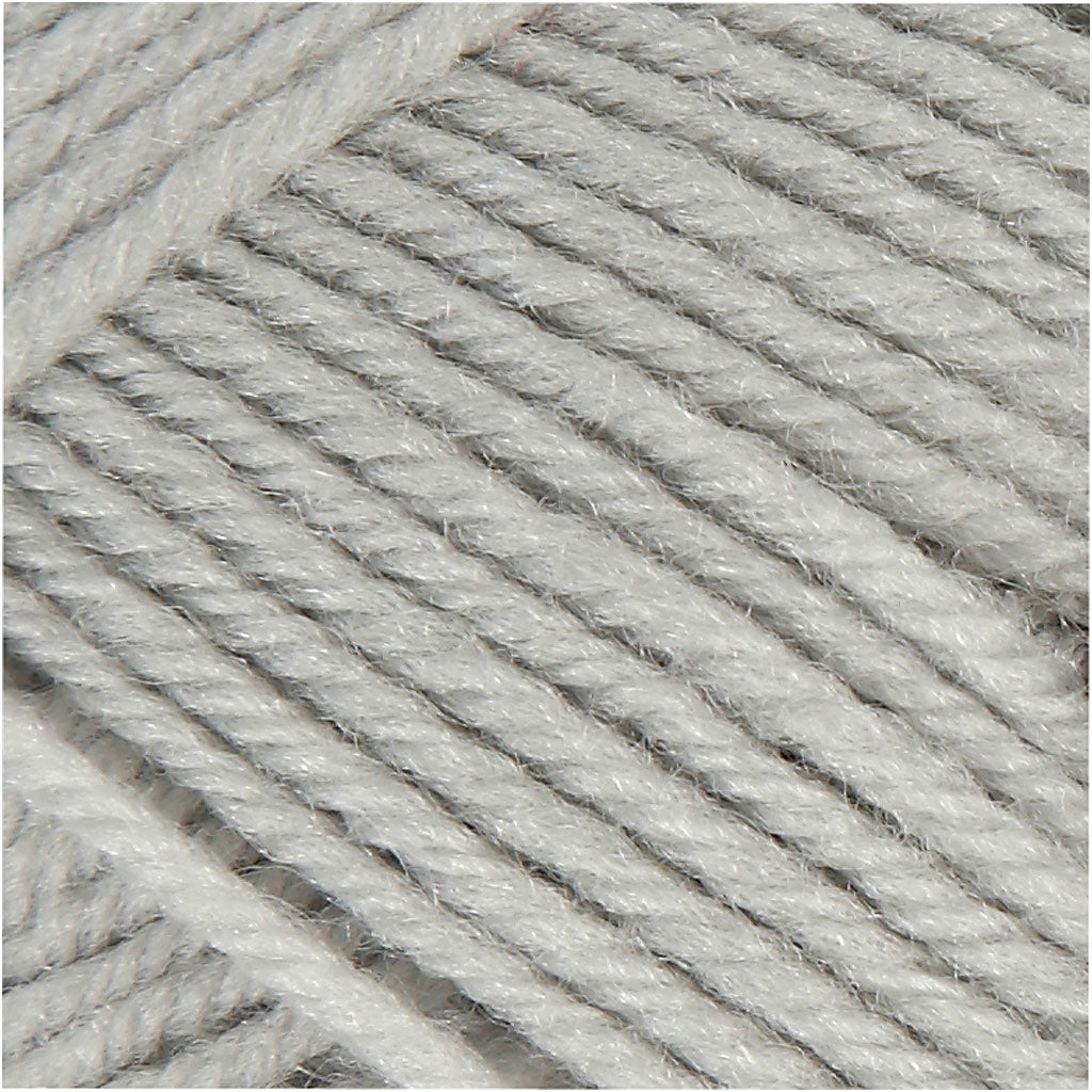 Baby Yarn, L: 172 M, light grey, 50 g/ 1 ball [HOB-41340]