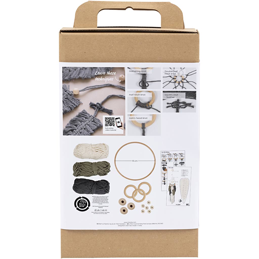 Starter Craft Kit Macramé, 1 pack [HOB-41477]