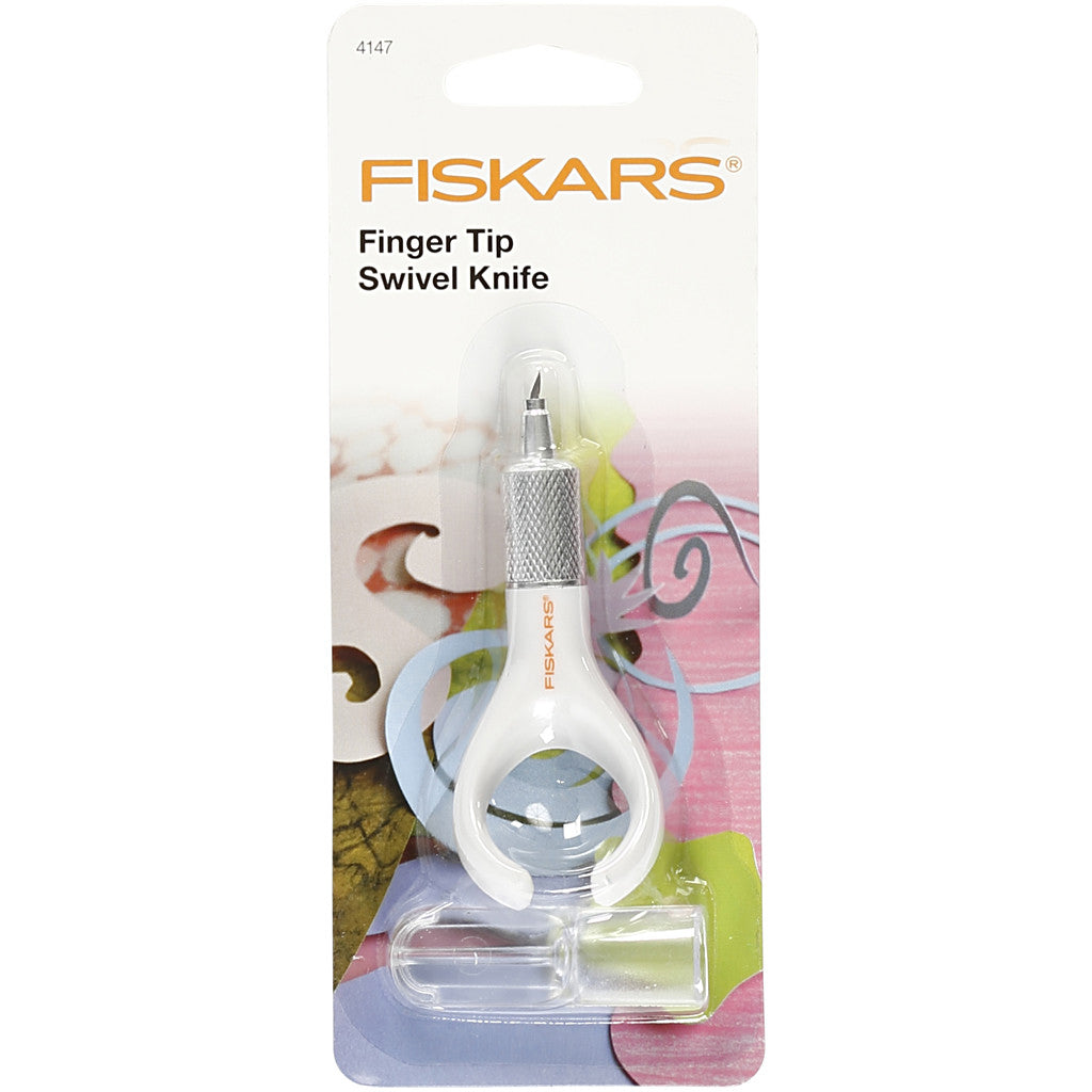 Fiskars FingerTip Swivel Knife, 1 pc [HOB-4147]