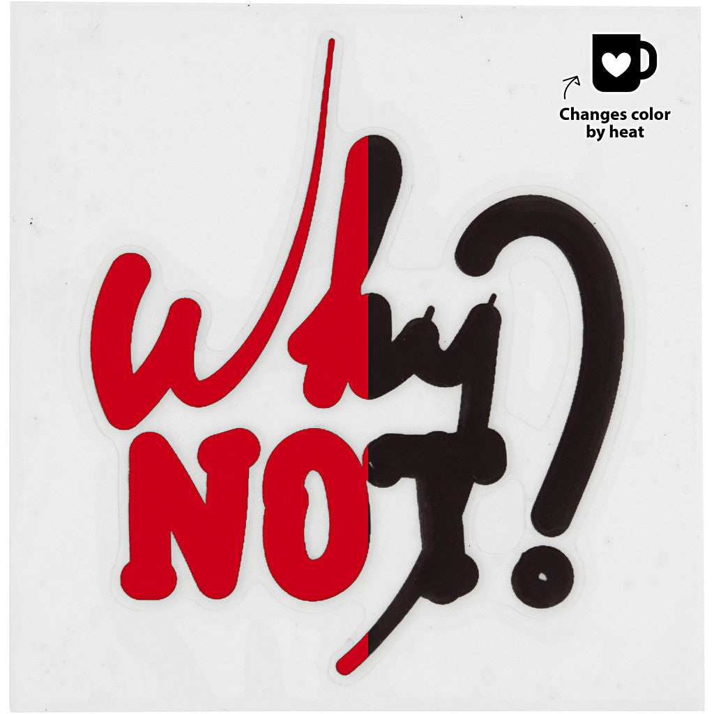 Glass & porcelain sticker, 1 pc [HOB-415855]