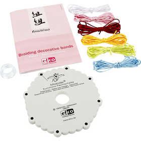 Kumihimo Starter Kit, 1 set [HOB-41592]