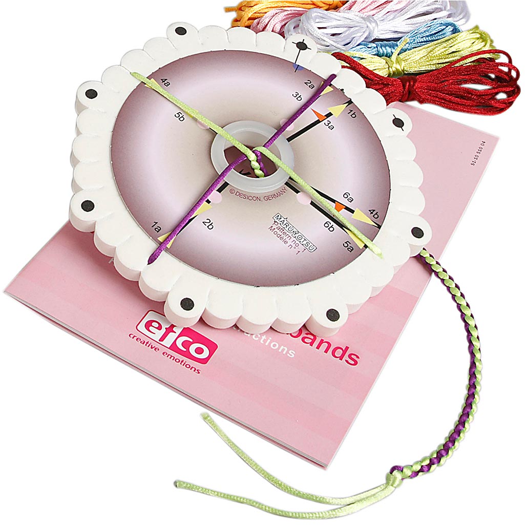 Kumihimo Starter Kit, 1 set [HOB-41592]