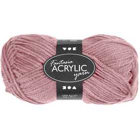 Fantasia Acrylic Yarn, L: 80 M, light red, 50 g/ 1 ball [HOB-421805]