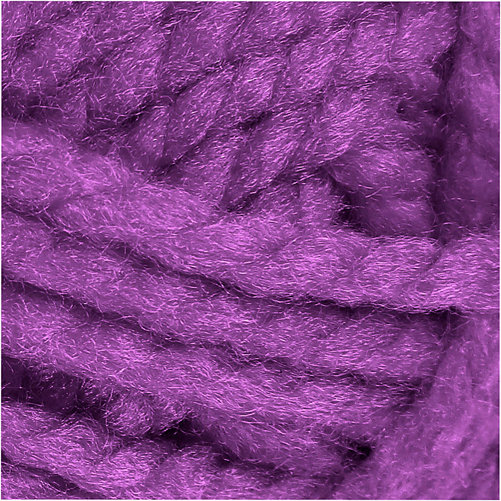 Fantasia Acrylic Yarn, L: 35 M, Maxi, purple, 50 g/ 1 ball [HOB-421862]