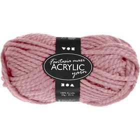 Fantasia Acrylic Yarn, L: 35 M, Maxi, light red, 50 g/ 1 ball [HOB-421879]