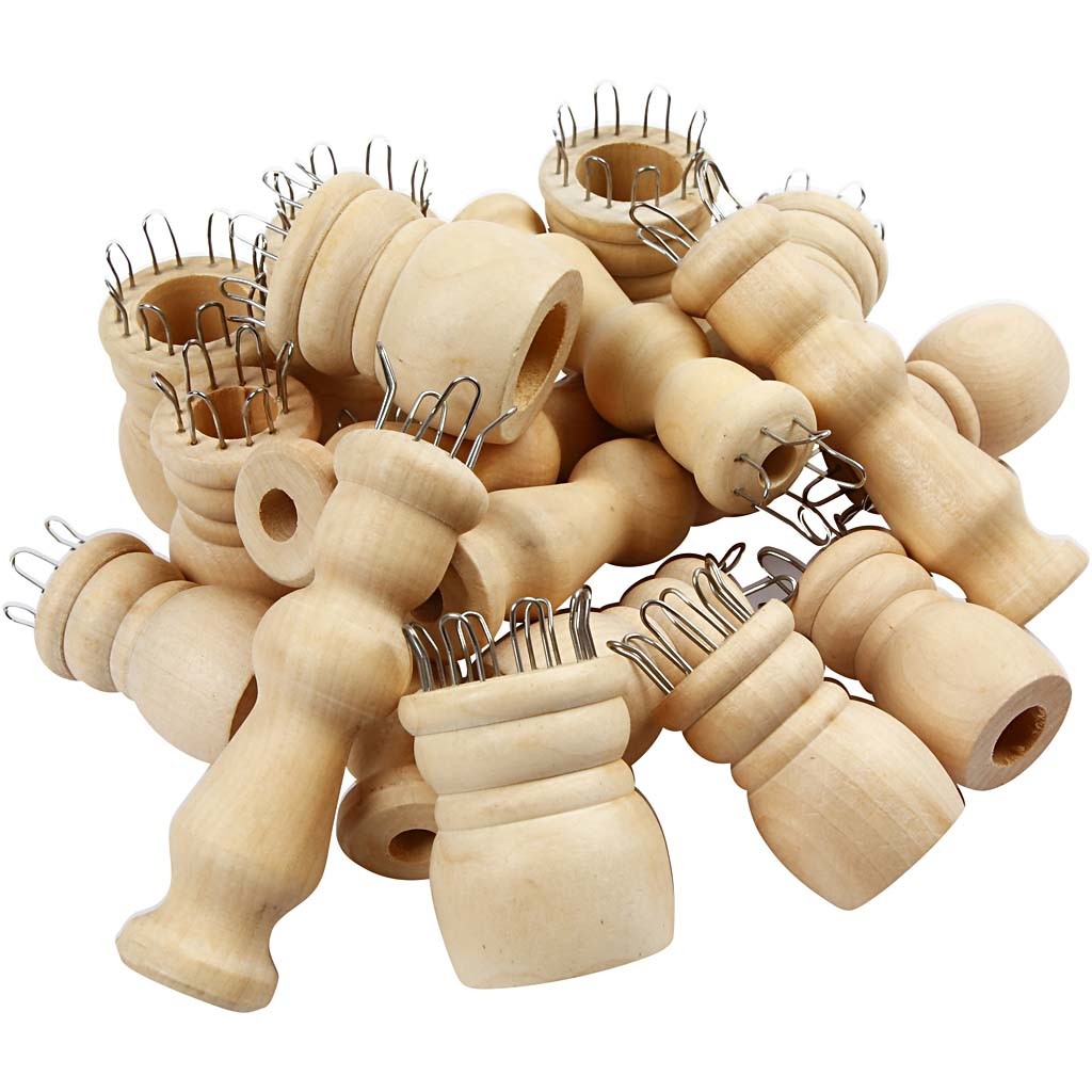 Knitting Spool, H: 10,5 cm, dia. 23 mm, 1 pc [HOB-42220]