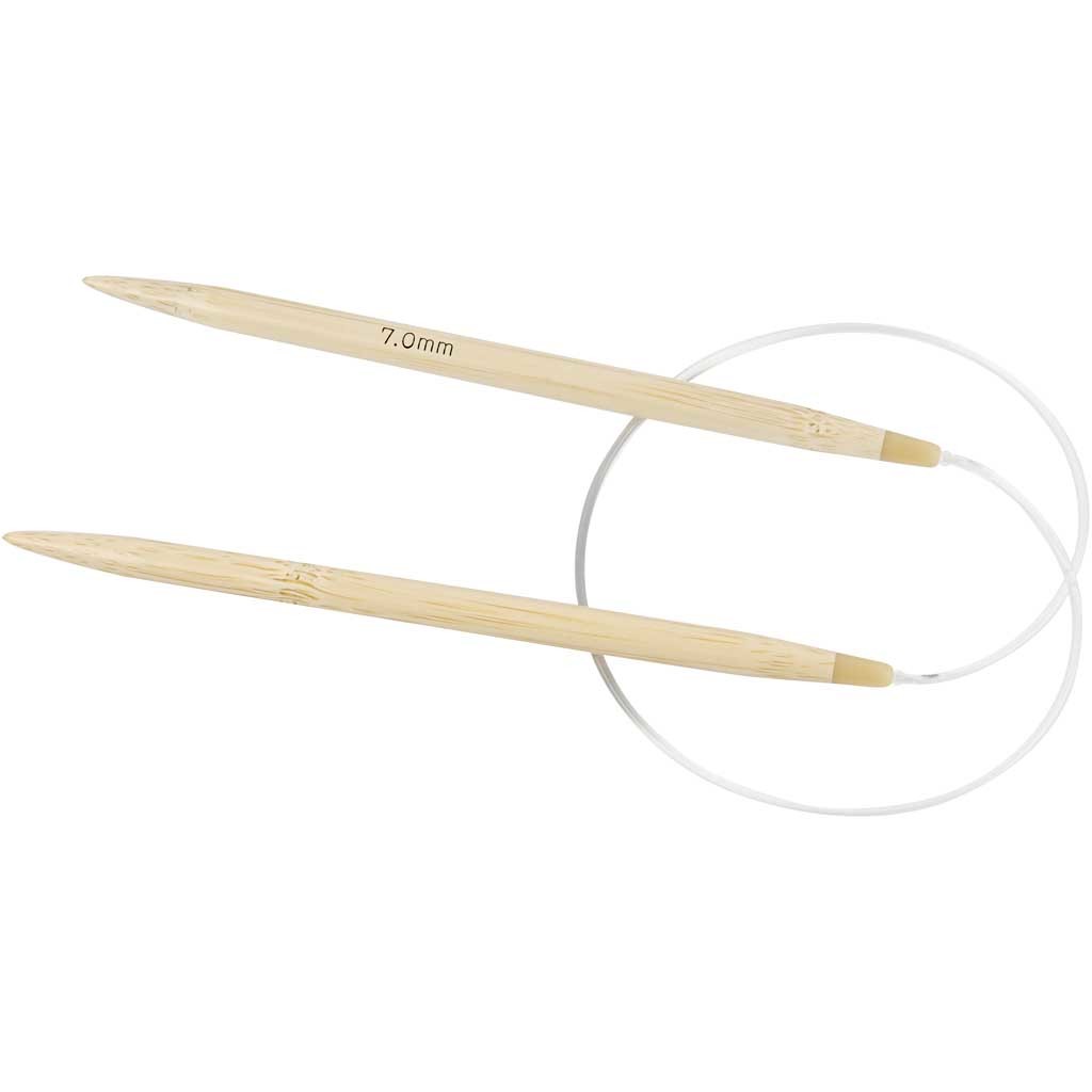 Circular Knitting Needle, L: 60 cm, size 7 mm, 1 pc [HOB-42277]