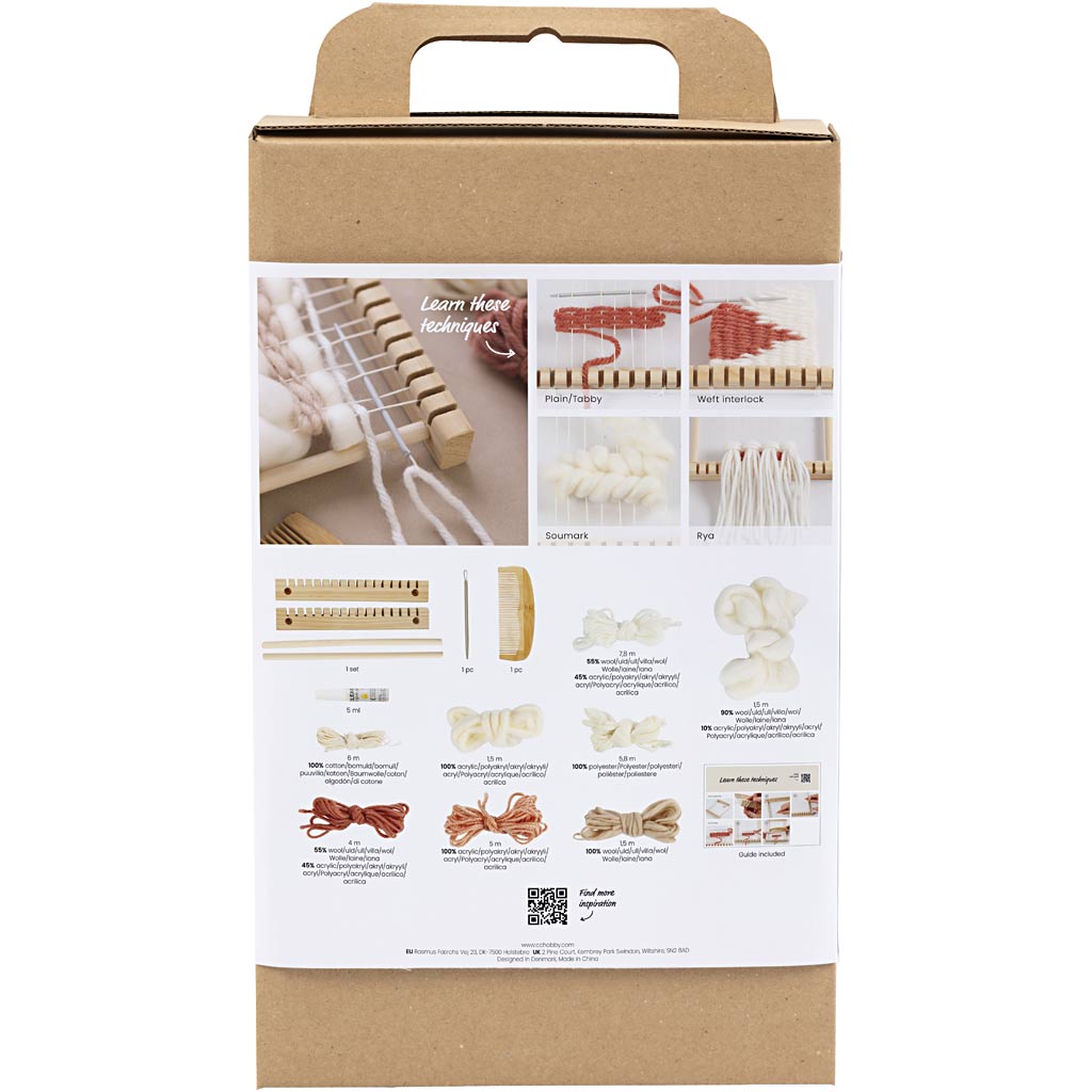 Starter Craft Kit Weaving, 1 pack [HOB-42301]