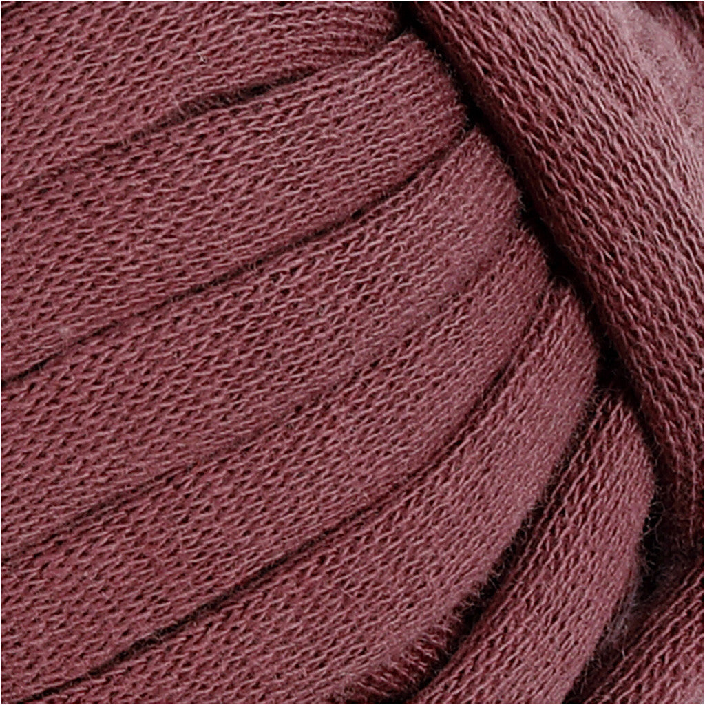 Cotton Tube Yarn, L: 45 M, needle 10-12, purple, 100 g/ 1 ball [HOB-42505]