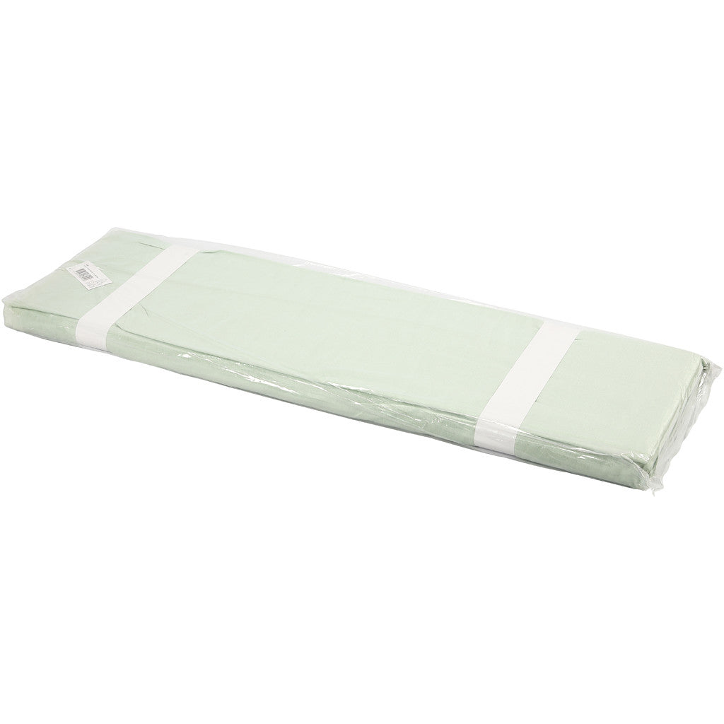 Fabric, W: 145 cm, 140 g, light green, 10 m/ 1 roll [HOB-44087]