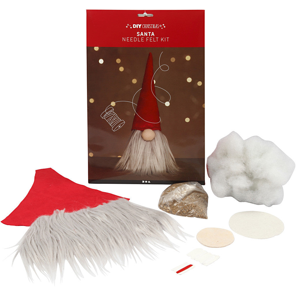 Scandinavian Santa gnome, H: 30 cm, 1 pc [HOB-441821]