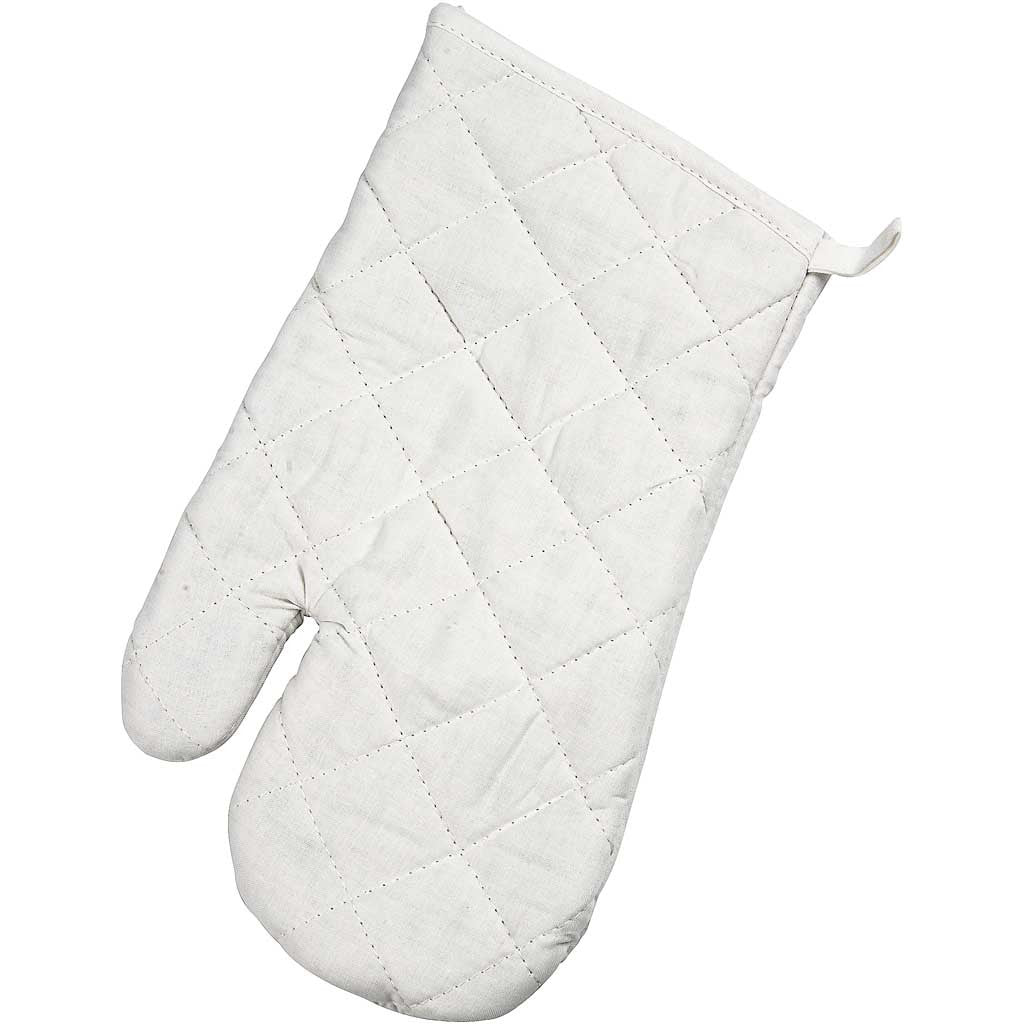 Grill Glove, size 18x28 cm, 145 g, white, 2 pc/ 1 pack [HOB-444621]