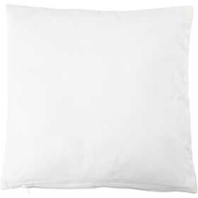 Pillowcase, size 40x40 cm, 145 g, white, 1pc/ 1 pc [HOB-44527]