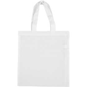 Tote Bag, size 28x30 cm, 130 g, white, 1 pc [HOB-44555]