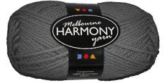Melbourne Wool Yarn, L: 92 M, grey, 50 g/ 1 ball [HOB-44701]