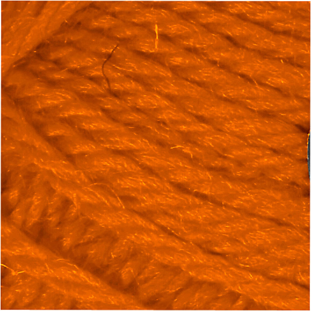Melbourne Wool Yarn, L: 92 M, orange, 50 g/ 1 ball [HOB-44793]