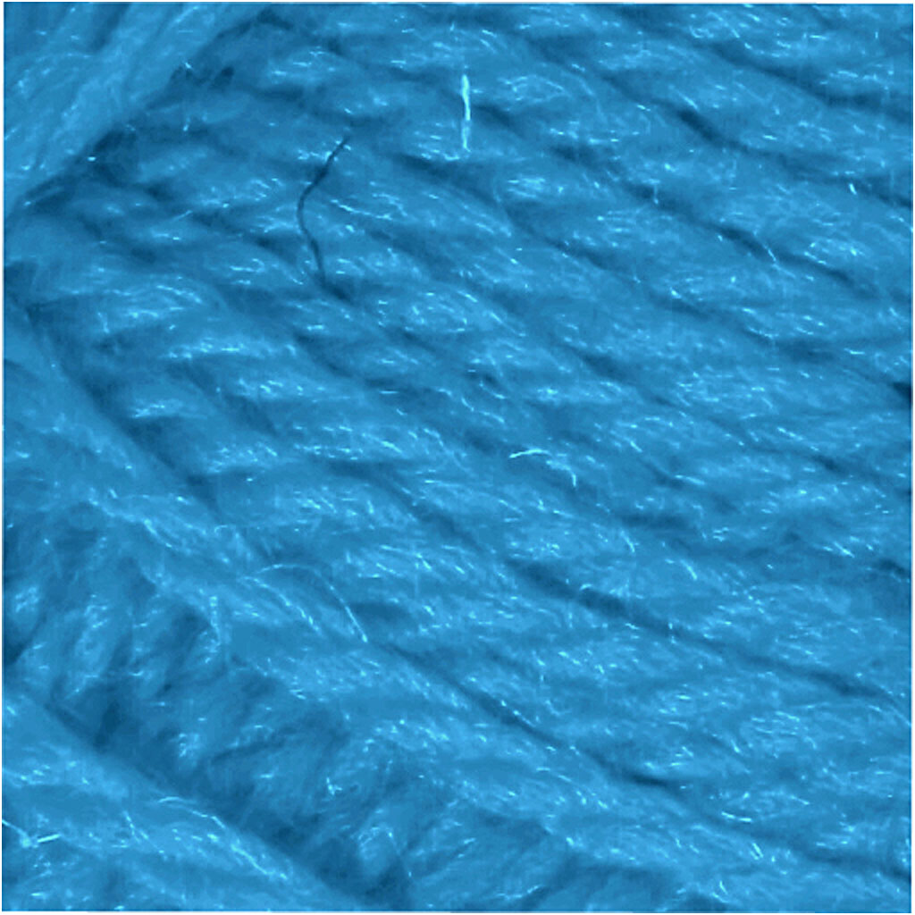 Melbourne Wool Yarn, L: 92 M, light blue, 50 g/ 1 ball [HOB-44799]