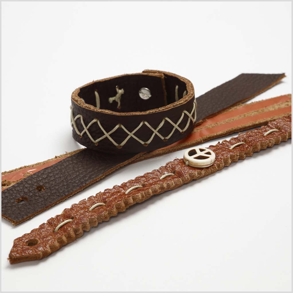 Real Leather, thickness 1,0-1,2 mm, Colour may vary,Content may vary , assorted colours, 2 kg/ 1 pack [HOB-44915]