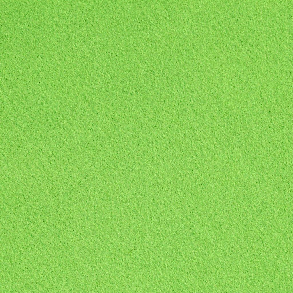 Craft felt, W: 45 cm, thickness 1,5-2 mm, 180-200 g, light green, 5 m/ 1 roll [HOB-45024]