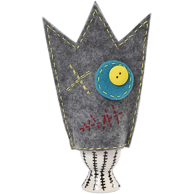 Craft Felt, sheet 42x60 cm, thickness 3 mm, assorted colours, 12 ass sheets/ 1 pack [HOB-45230]