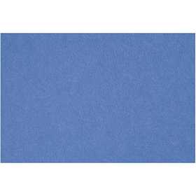 Craft Felt, sheet 42x60 cm, thickness 3 mm, blue, 1 sheet [HOB-45237]